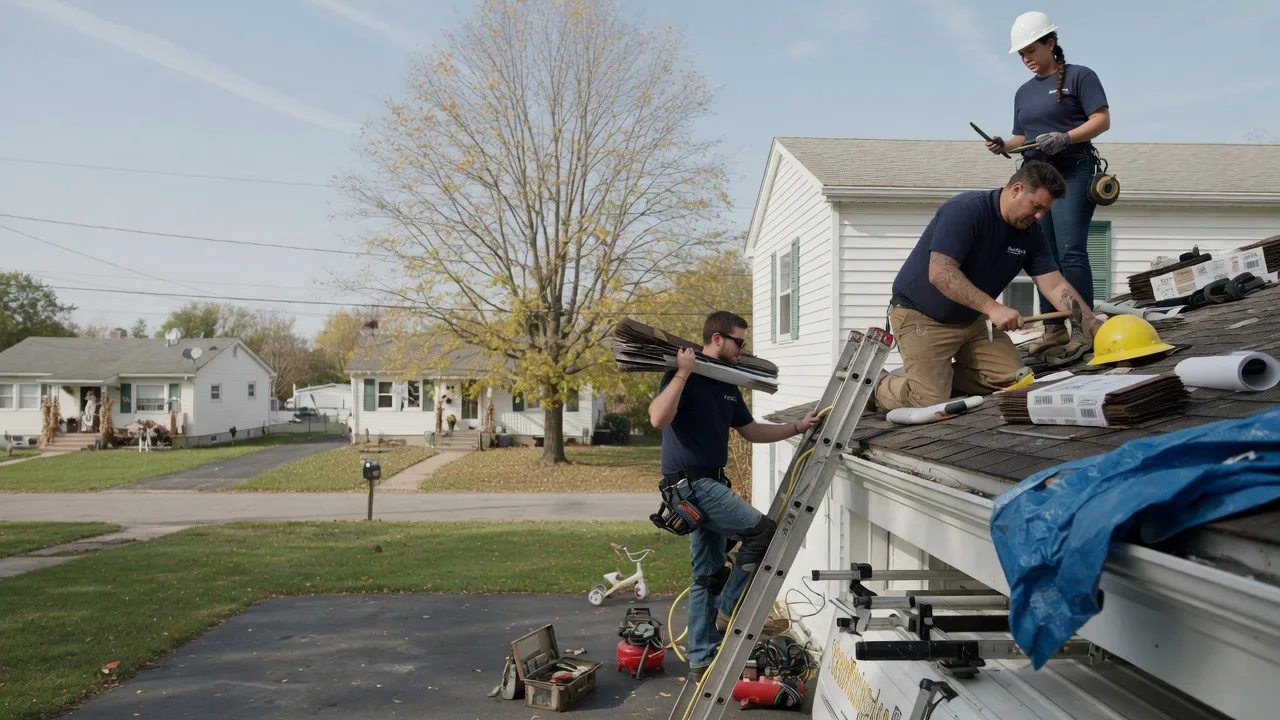 Local Roofing Contractors in Chrisman, IL near me